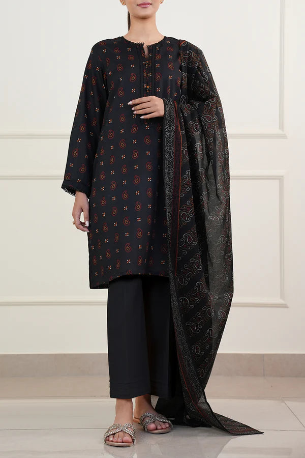 ALKARAM Printed 3 Pc