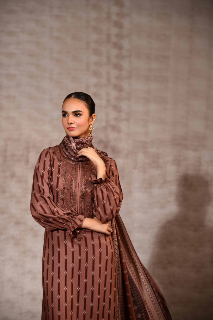 Nishat 3pc unstitched original leftover