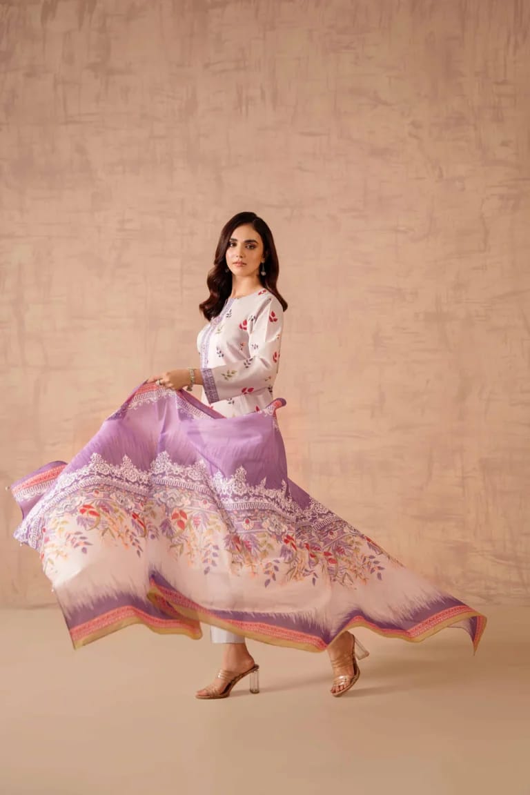 Nishat 3pc unstitched original leftover