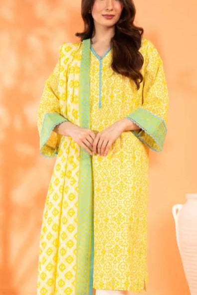 ALKARAM Printed 3 Pc