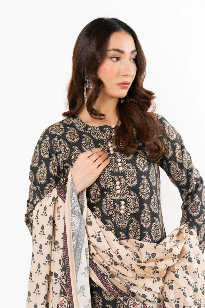 ALKARAM Printed 3 Pc