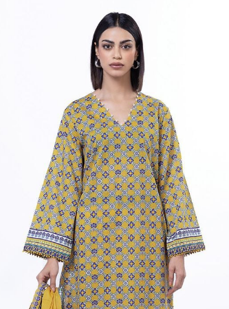 ALKARAM Printed 3 Pc